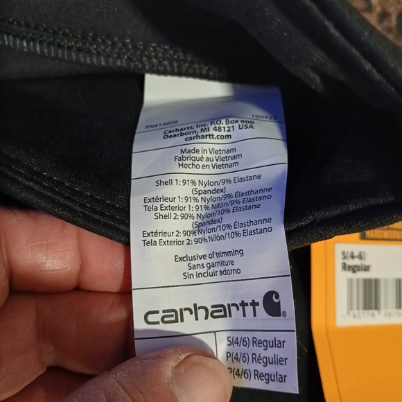 Carhartt Force Fitted Midweight Utility Legging Rugged Flex Size Small for Women - Picture 8 of 11